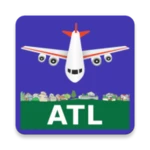 atlanta airport android application logo